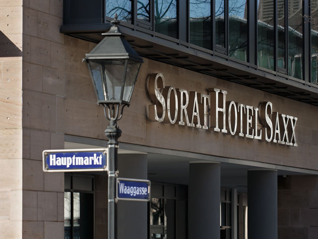 Sorat Hotel Saxx Nuernberg Exterior photo