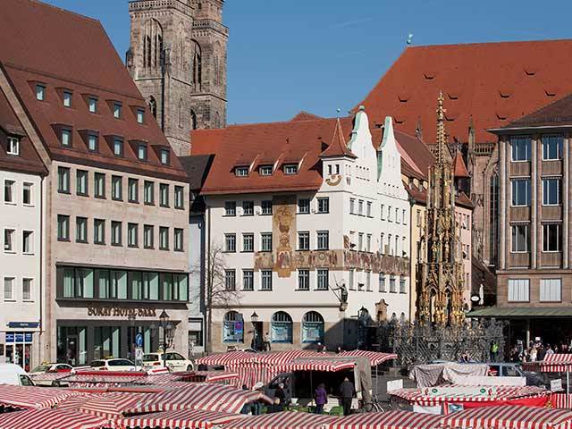 Sorat Hotel Saxx Nuernberg Exterior photo