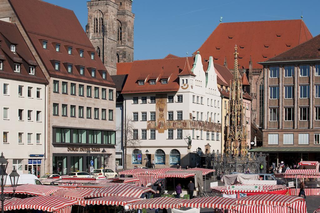 Sorat Hotel Saxx Nuernberg Exterior photo